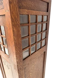 Arts & Crafts Armoire or Bookcase In the style of Architect Lauweriks, 1890s
